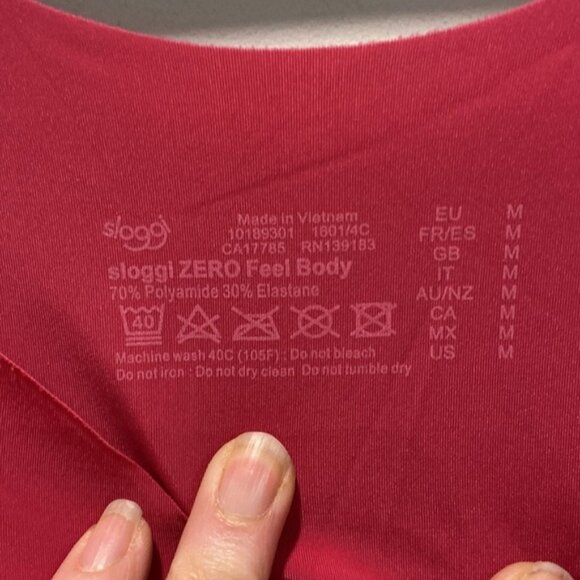 Sloggi Seamless Pink Shapewear Camisole Size Medium - Picture 8 of 10